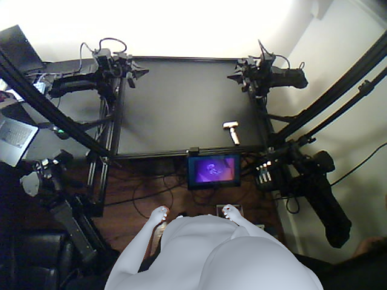 Full body tracking with angled cameras